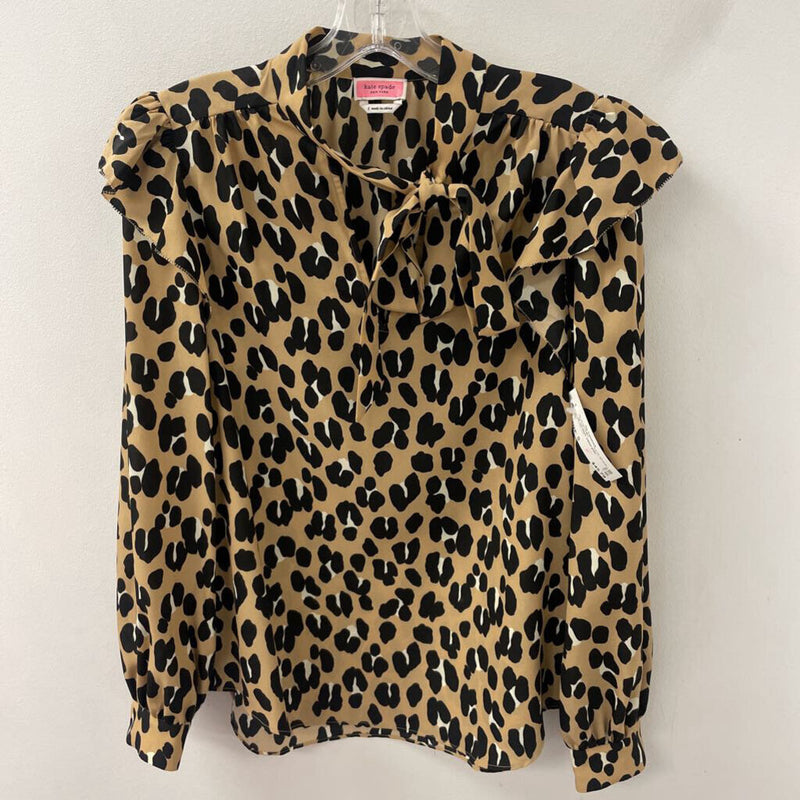 KATE SPADE WOMEN'S BLOUSE/SHIRT animal print S