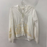 LAURA WOMEN'S BLOUSE/SHIRT cream white 10