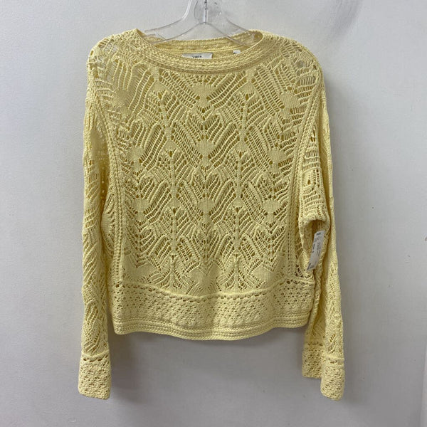 VINCE WOMEN'S SWEATER yellow S