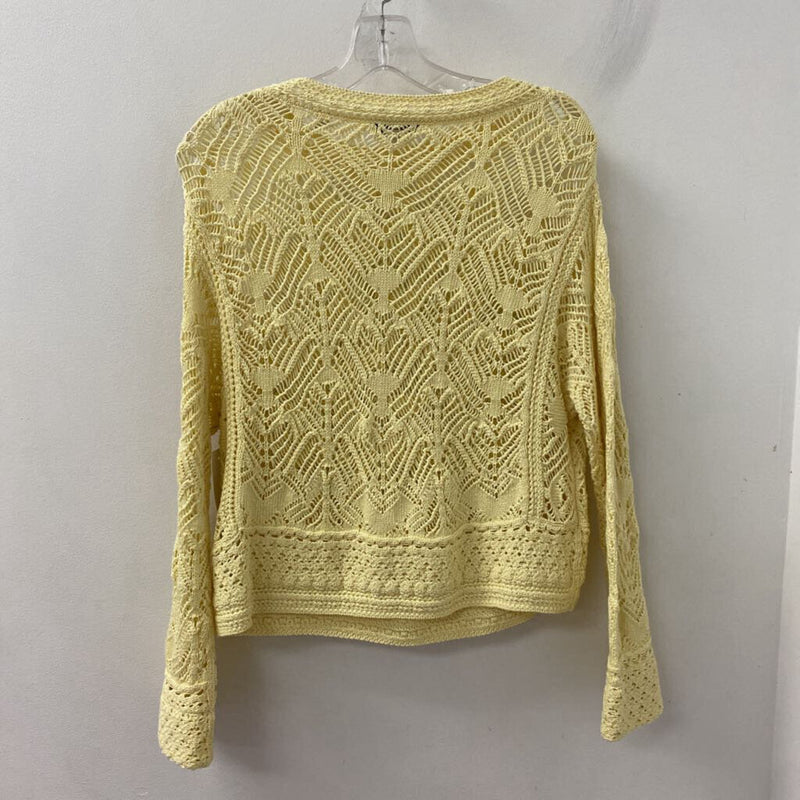 VINCE WOMEN'S SWEATER yellow S