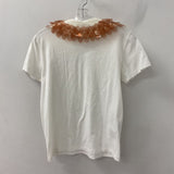 PRADA WOMEN'S T-SHIRT white peach S/L