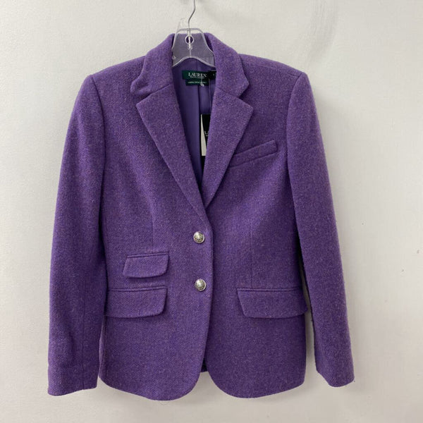 LAUREN ralph lauren WOMEN'S BLAZER/JACKET purple 2