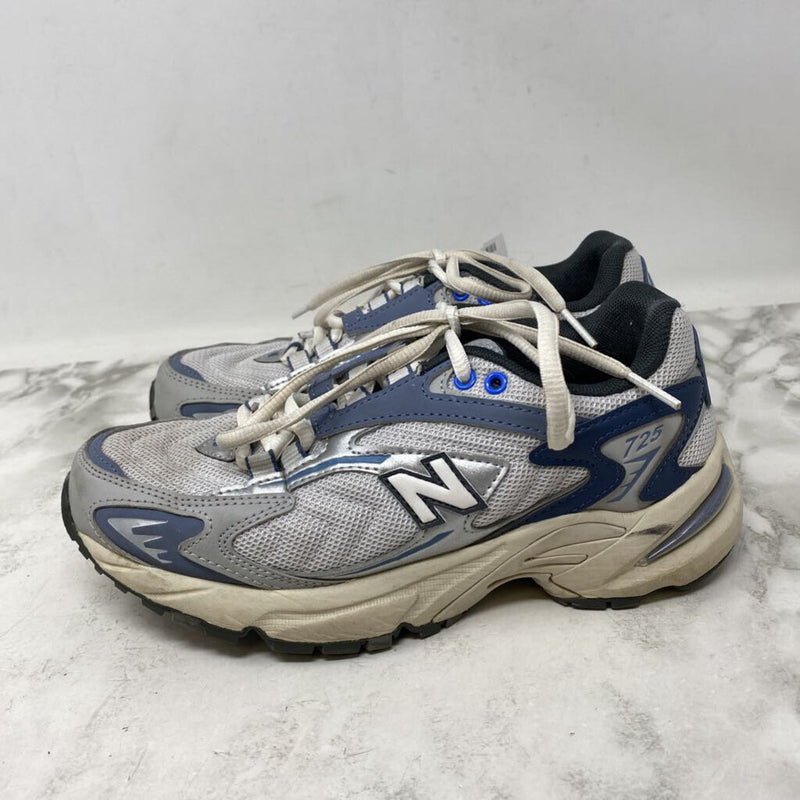 NEW BALANCE WOMEN'S SNEAKERS grey blue silver 4.5/6