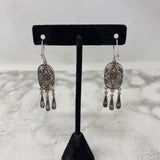 925 WOMEN'S EARRINGS silver red