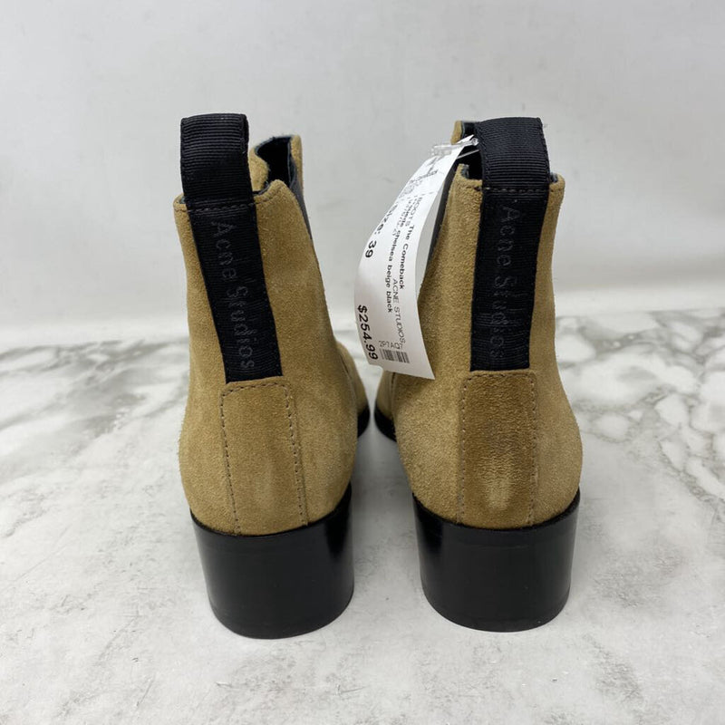 ACNE STUDIOS WOMEN'S BOOTS beige black 39