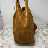 GENUINE LEATHER WOMEN'S BAG tan