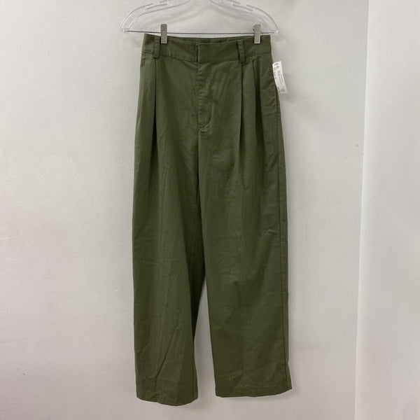 TNA WOMEN'S PANTS olive green S