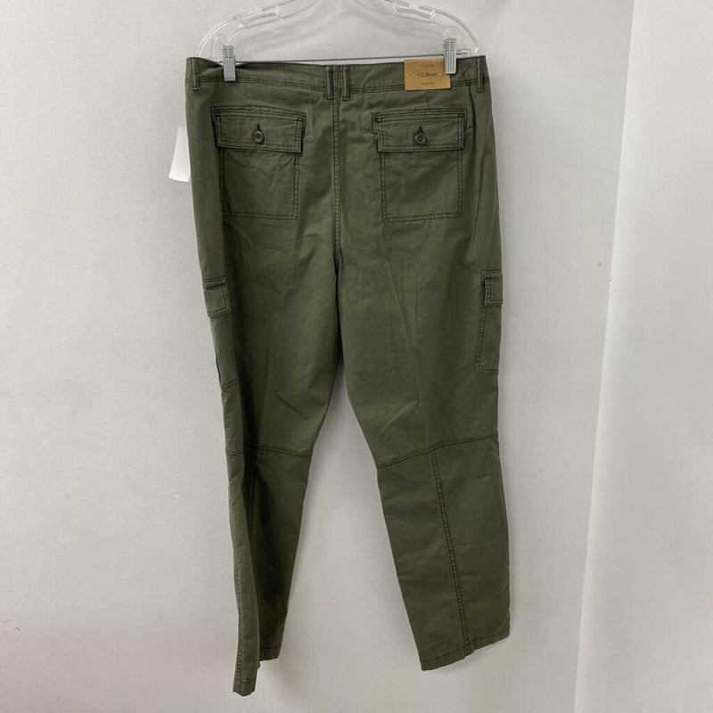 L.L.BEAN WOMEN'S PANTS olive 16