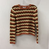 MANGO/MNG WOMEN'S SWEATER brown beige copper M