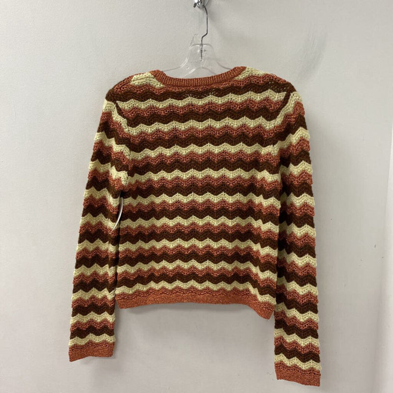 MANGO/MNG WOMEN'S SWEATER brown beige copper M