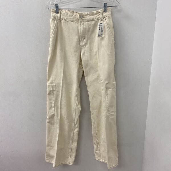 H&M WOMEN'S PANTS cream 4