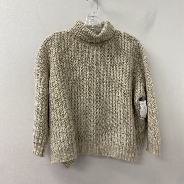 ZARA WOMEN'S SWEATER cream S