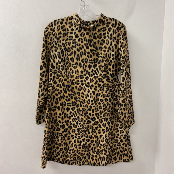 ZARA WOMEN'S DRESS animal print XL