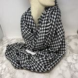 WOMEN'S SCARF/SHAWL black white