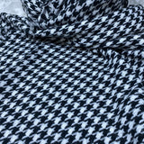 WOMEN'S SCARF/SHAWL black white