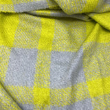 WOMEN'S SCARF/SHAWL yellow grey