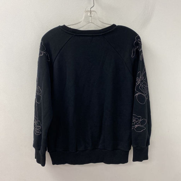 RESERVED WOMEN'S SWEATER black silver L