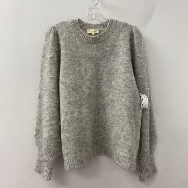 sezane WOMEN'S PLUS TOP grey XXXL