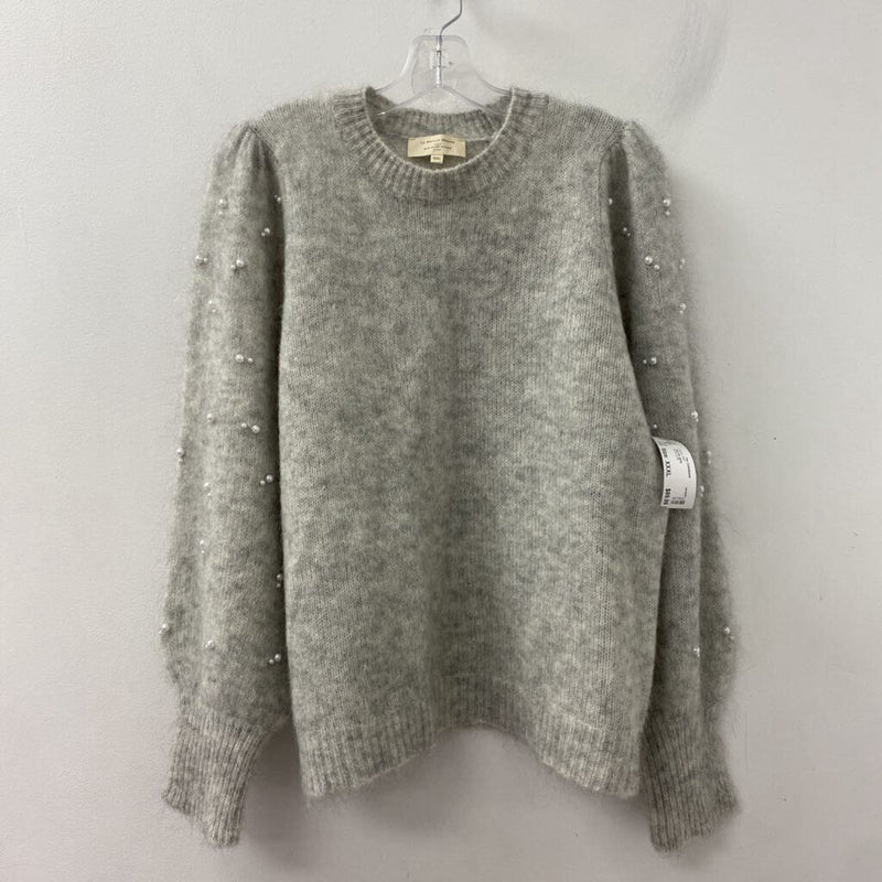 sezane WOMEN'S PLUS TOP grey XXXL