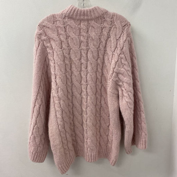 H&M WOMEN'S SWEATER pink XS