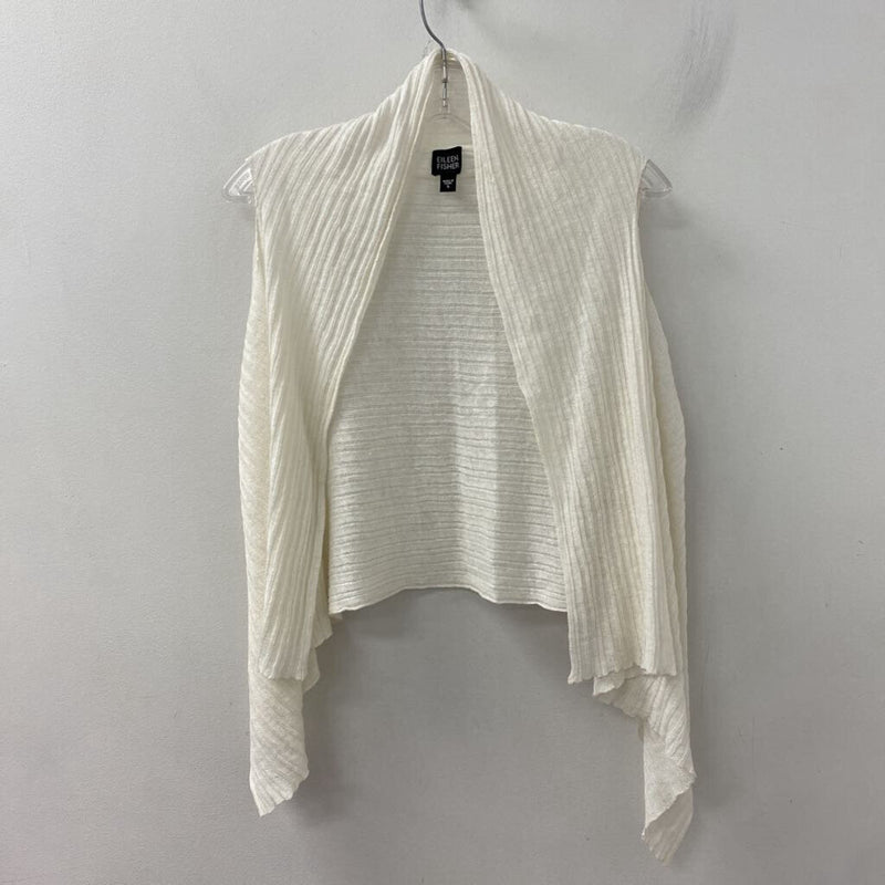 EILEEN FISHER WOMEN'S CARDIGAN white S