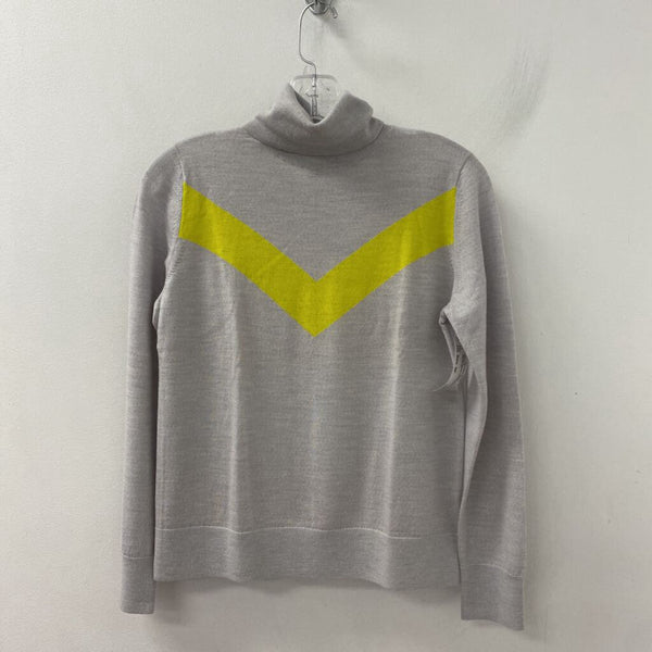 Banana Republic WOMEN'S SWEATER grey yellow SP