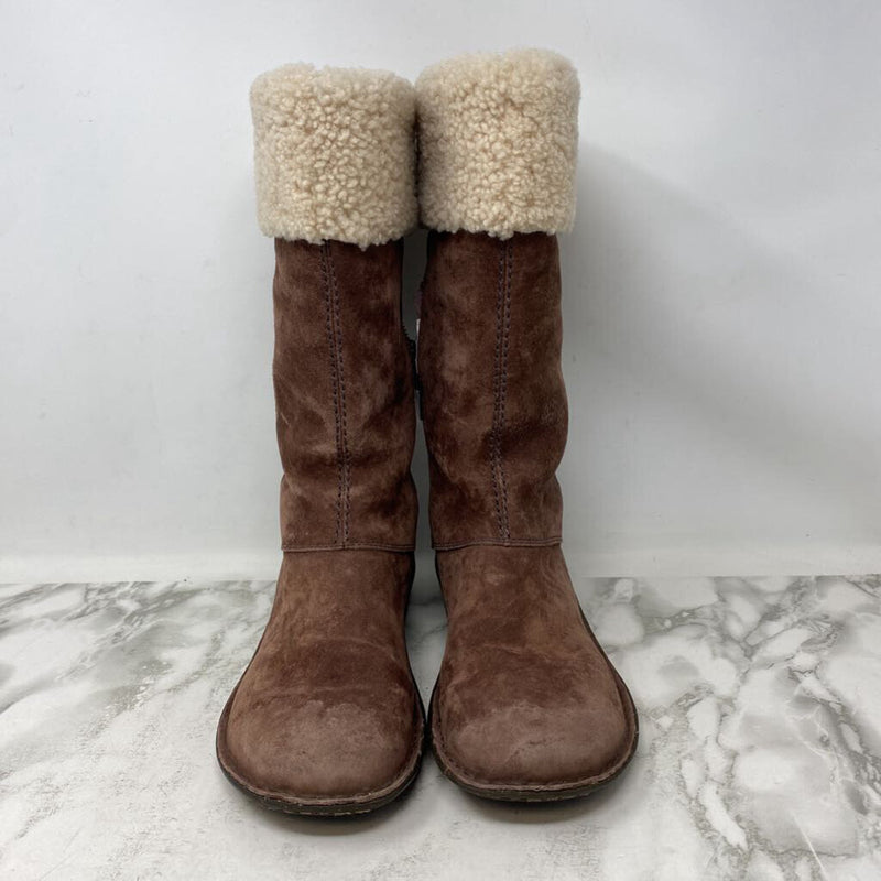 UGG WOMEN'S BOOTS WINTER brown beige 9