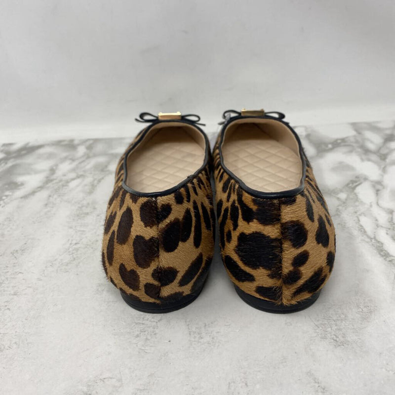 COLE HAAN WOMEN'S FLATS animal print 9.5