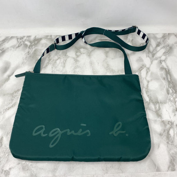 AGNES B. WOMEN'S BAG green blk white