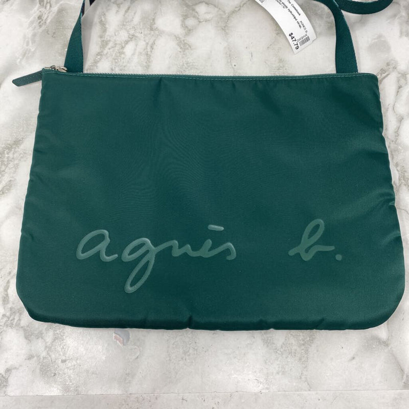 AGNES B. WOMEN'S BAG green blk white