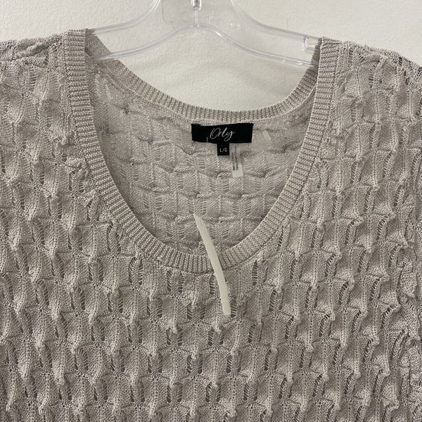 ORLY WOMEN'S SWEATER silver L