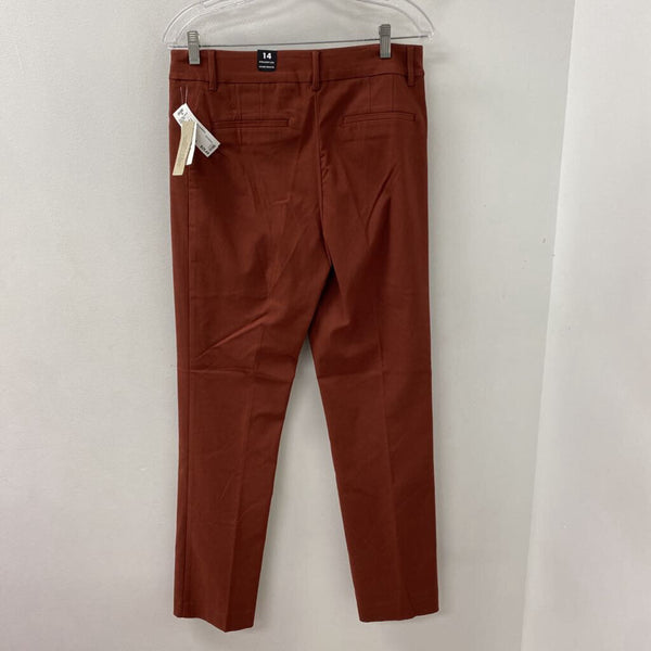 REITMANS WOMEN'S PANTS rust 14 reg