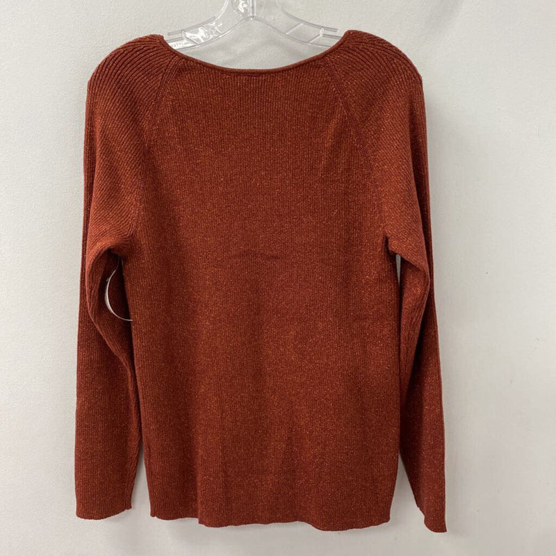 WOMEN'S PLUS TOP orange copper XXL reg