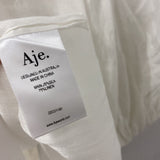 AJE WOMEN'S BLOUSE/SHIRT off white 10