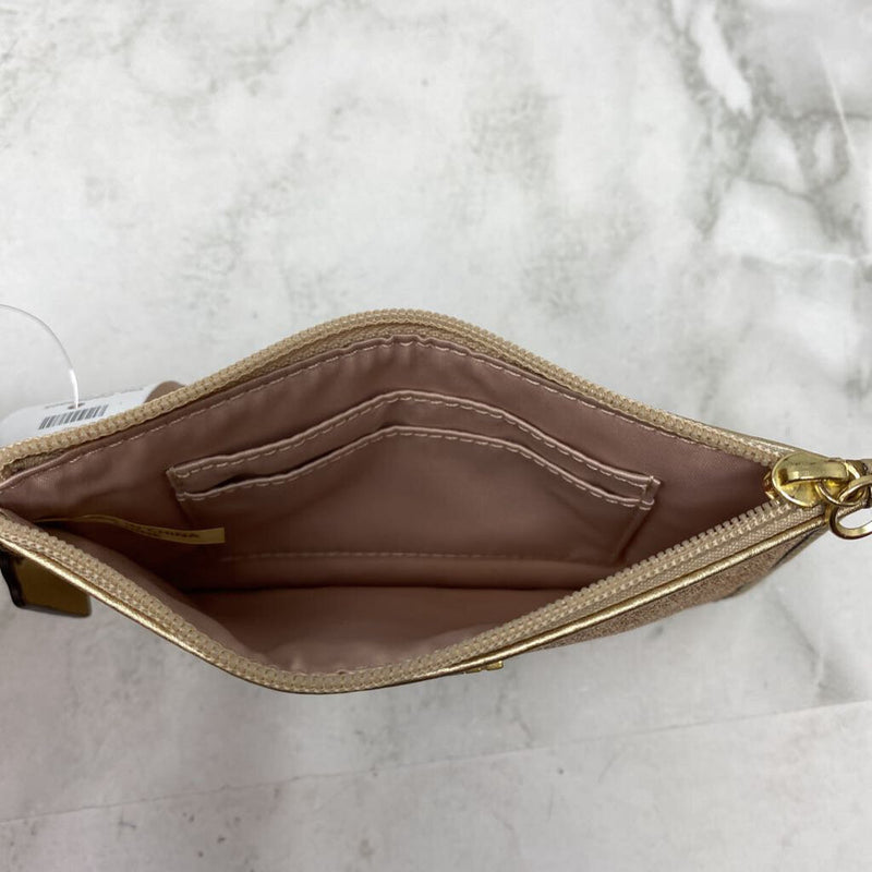 COACH WOMEN'S WALLET/WRISTLET gold