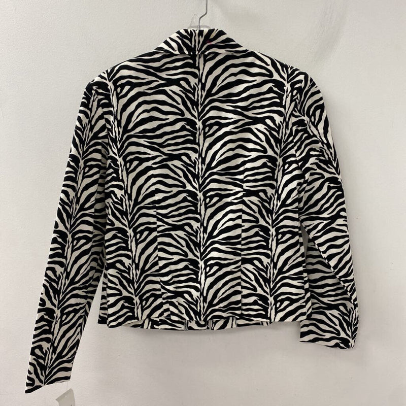 JOSEPH RIBKOFF WOMEN'S BLAZER/JACKET zebra print 12