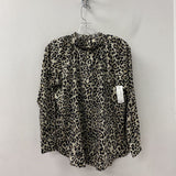 LOFT WOMEN'S BLOUSE/SHIRT animal print XSP