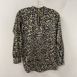 LOFT WOMEN'S BLOUSE/SHIRT animal print XSP