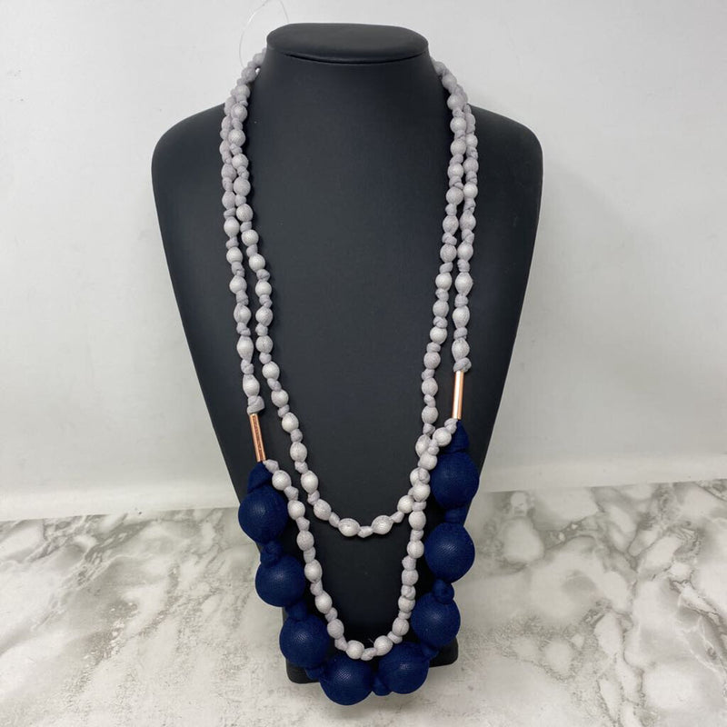 WOMEN'S NECKLACE blue grey