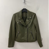 BLANK NYC WOMEN'S COAT olive green M