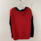 OBLIQUE WOMEN'S SWEATER black red M/0