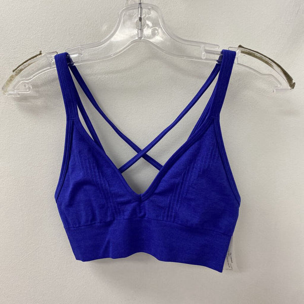 LULULEMON WOMEN'S ACTIVE BRA deep blue XS