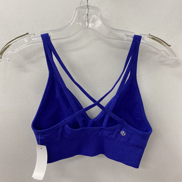 LULULEMON WOMEN'S ACTIVE BRA deep blue XS