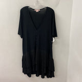 IN EVERY STORY WOMEN'S PLUS DRESS black 1X