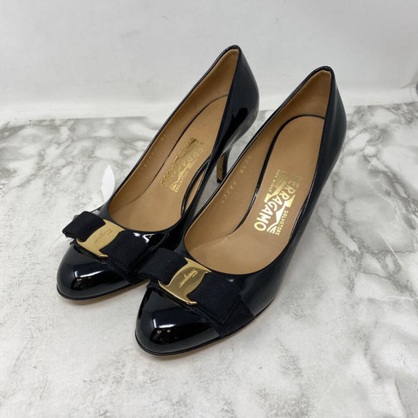 Salvatore Ferragamo WOMEN'S HEELS black 6.5