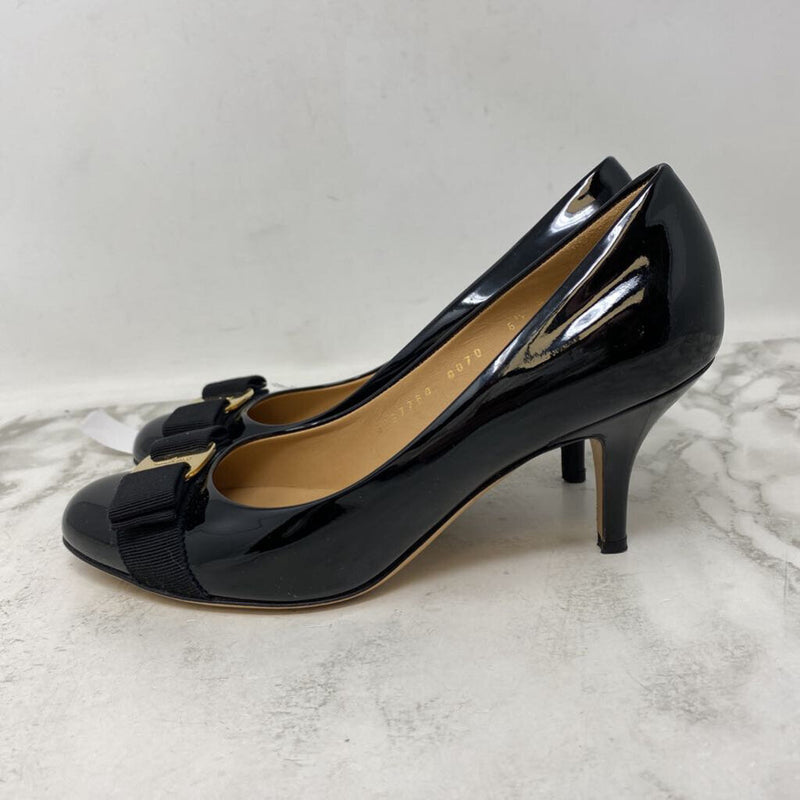 Salvatore Ferragamo WOMEN'S HEELS black 6.5