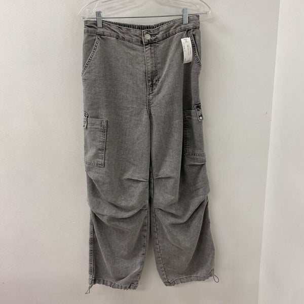 H&M WOMEN'S JEANS grey S