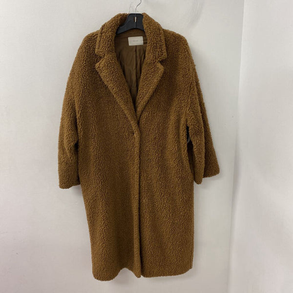 OAK + FORT WOMEN'S COAT brown M