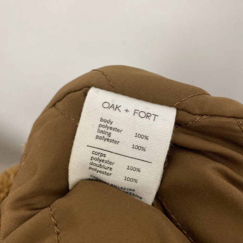 OAK + FORT WOMEN'S COAT brown M