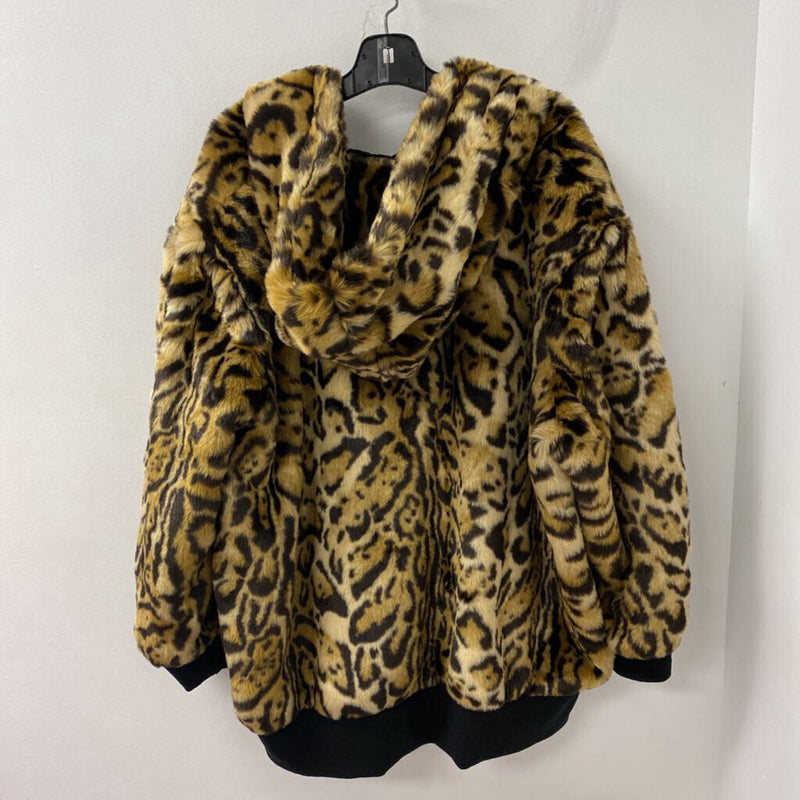 REGAL WOMEN'S COAT animal print 3X